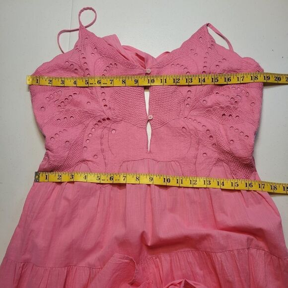 Chelsea & Violet Alyssa Sweetheart Neckline Sleeveless Cotton Slub Maxi Dress - Picture 13 of 15